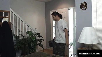 Watch glamorous Charlee Chase's action