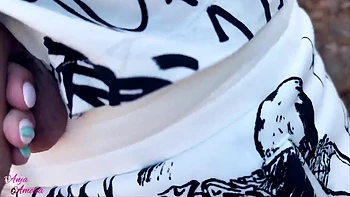 Right On The Beach! Outdoor Deepthroat Extreme - Anja Amelia