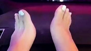 Kylie Haale Foot Fetish In Public POV