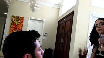 Naked crotchless hose sex and foot fetish