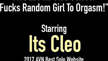 Its Cleo Live featuring angel's fingering porn