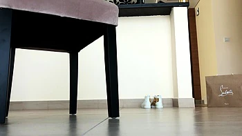 Black Amateur Explore Hot Foot Fetish