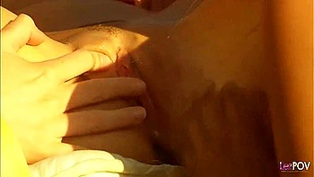 Sunbathing Is The Cause Why These Two Aroused Lesbians Are Fucking On The Sunbeds