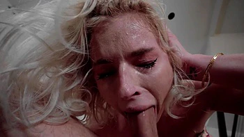 John Strong pushed Hyley Winters’ legs wide for intimate action.