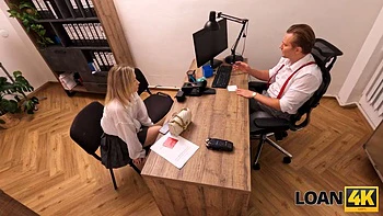 LOAN4K. Tight Pussy Instead Of Money ft. Stanley Johnson: Blowjob, Doggy  Cowgirl Porn