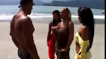 Ajx latin beach threesome and lesbians: Blowjob, Doggy  Cowgirl Porn