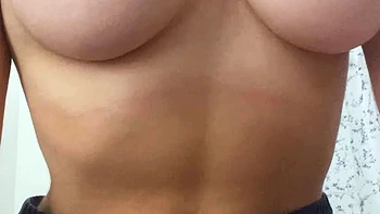 Close up masturbation with big cumshot
