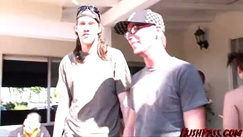 Amy doesn t tap out during a threesome in FHFF!: Blowjob, Doggy  Hardcore Porn