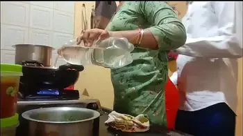 Indian sexy wife got fucked while cooking