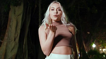 Blonde couple Marilyn Sugar and Christian Clay try anal sex