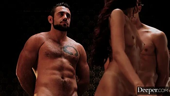 Deeper.Flawless Beauty Vanna Bardot Goes Airtight For The Very First Time: Porn