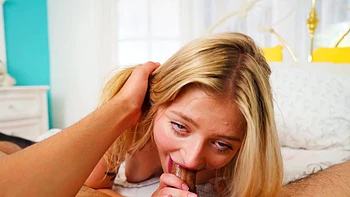 Diego Perez fucked blonde teen Jill Taylor on the bed