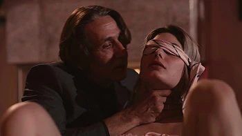 Nella Jones gets her asshole gapped by Steve Holmes in a hardcore scene