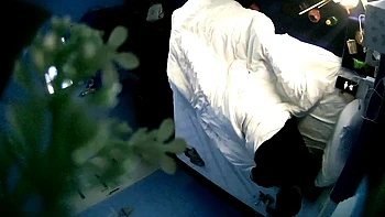 Real amateur teen fucks while babes watch