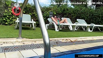 Luiza Marcato And Jason Carrera In Happy Ending Massage With The Pool Guy