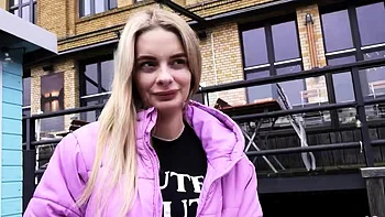 GERMAN SCOUT - Big natural Saggy Tits Nurse Naomi Love