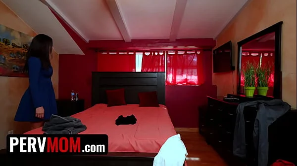 PervMom - Big Titted Tattooed StepMom Teaches Her Horny StepSon How To Last Longer During Sex