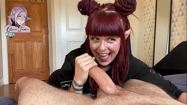 Alien Girl Skillfully Sucks to Extract Your Semen