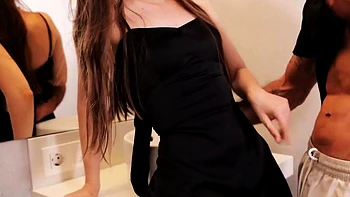 Bday man's GF's a ladies' man, steamy gonzo porn!