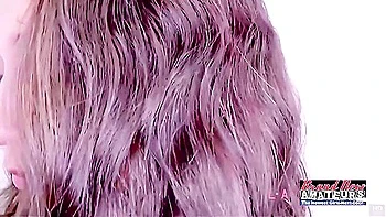 Green Eyed - Brunette Ziggy Strips Off Naked And Gets Fucked!