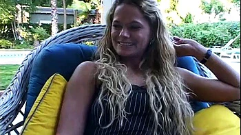 Blond fucks and sucks outside ft. Lilliana Monroe: Blowjob, Doggy  Cowgirl Porn