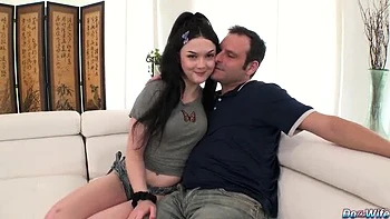 Small Tits Wife Jade Valentine Craves Cock in Her Mouth