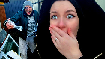 Petite Russian Teen Blogger Fucks Hobo For Likes - Amateur Homemade Doggystyle POV