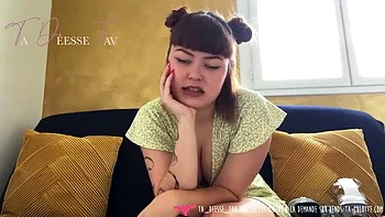 French Teen Tenant Dominates Landlord With Her Feet - Foot Fetish Femdom Homemade