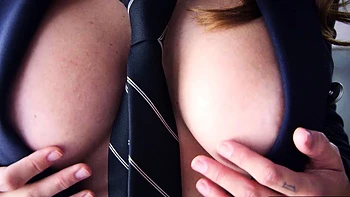 Big boobs hairy tattooed MILF strip nude