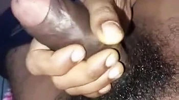 She Helps Him To Masturbate