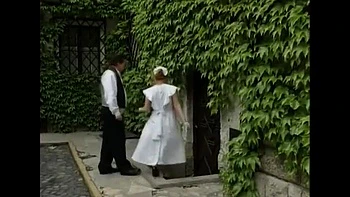 Busty German Redhead Maid Handjob in Castle - Vivienne Clash