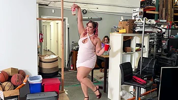 BTS Teaser - BBW Tests The New Machine