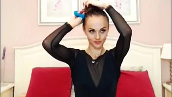 Long Haired Babe: Amateur, Xhamster  Solo Porn