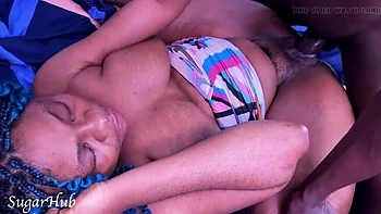 Big Ass Black BBW Squirts Hard From BBC Fucking