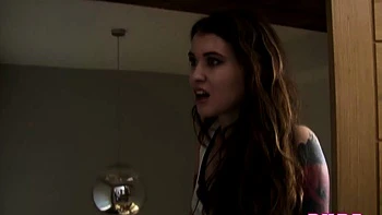 Brunette babe gets fucked hard