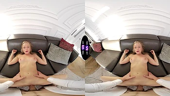 A cute girl Calibri fucks with her boyfriend in different poses