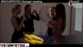 WEWCUMTOYOU com Cherry Kiss and Vince visst Caprice and Marcello in Vienna
