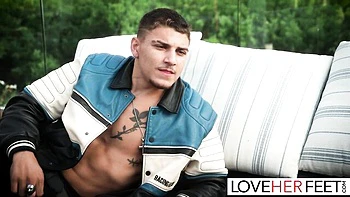 Loveherfeet smut with exciting Anna Chambers and Victor Ray from Love Her Feet