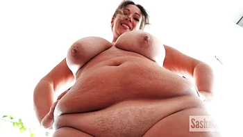 Giantess Sasha Curves Punishes Boyfriend and Eats His Girlfriend - Big Ass BBW Solo 4K