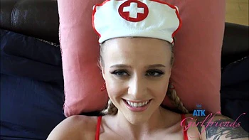PW Creampie 3 Nurse ft. Paris White: Blowjob, Doggy  Cowgirl Porn