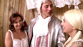 Serving his Noble Shaft