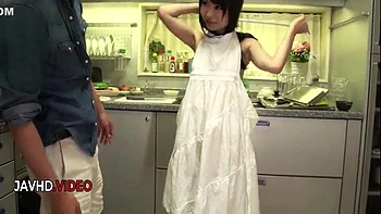 Intense Japanese Brunette Housewife Explores Her Wild Side Fully With Mayu Kawai