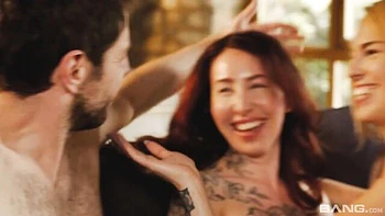 Lucky dude fucked two gorgeous fuck dolls Esluna Love and Blue Honey