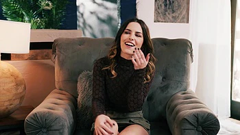 Seth Gamble and Chanel Camryn make love in doggystyle with passion.