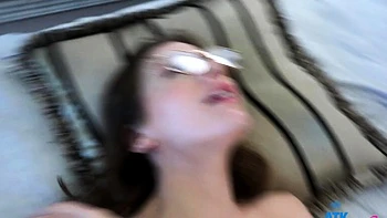 ATK Girlfriends-Fiona Sprouts Blue Dress POV