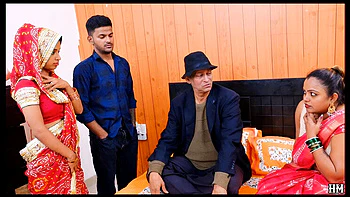 Desi Indian Gangbang Foursome Hardcore - Father In Law & Daughter In Law Sex Video HD