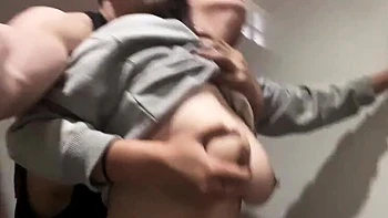 Step Mom EL Swallow's Deep Throat Blowjob - Big Natural Tits Asian Bhabhi Fucks Son Don't Tell Dad