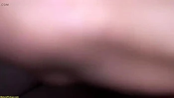 Granny with Big Asshole Takes Monster BBC Rough in Van