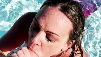 Latina girl has a big cock blowjob pov style