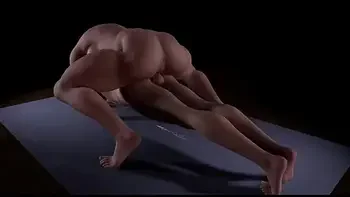 It is not easy to hold a plank position while getting anal | 3D Porn